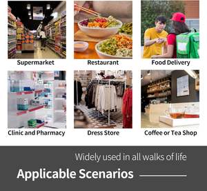 Imprimante thermique de reçus Ubereats Doordash de 3 pouces de largeur, WiFi USB pour caisse enregistreuse, applications de livraison de nourriture, imprimante de reçus - Product Image 6