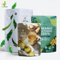 Emballage de boisson en poudre de complément alimentaire nutritionnel avec impression personnalisée aliment de santé Pochettes debout Doypack à fermeture éclair Sacs en mylar