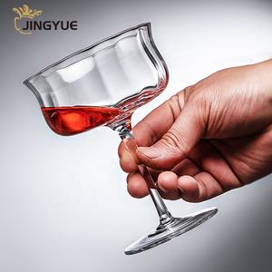 结婚式パーティーのための卸売高级マルガリータタンブラーカスタムロゴプリントチューリップカクテルメガネ - Product Image 3