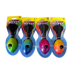 <span class=keywords><strong>Lanceur</strong></span> de fléchettes volantes avec sifflet, jouet éducatif pour activités de plein air, collection B2B, fournitures de fête, jeu familial, présentoir - Product Image 1