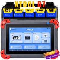 Outil de diagnostic automobile XTOOL D7, prise en charge bidirectionnelle, diagnostic complet de niveau OE avec plus de 36 services, programmation IMMO/clés, purge ABS