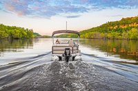 Kinocean 2024 New Mini Bar Lounge Pontoon Boats Power Outboard Engine Combo Set Fibre de verre Aluminium Material Great Price!