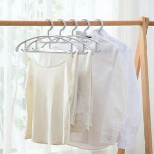 Clothes Hanger Rectangle Non Slip Anti Shoulder Wardrobe Hanger Protective Clothing Organizer Hook Type - Product Image 2