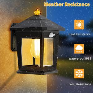 Lámpara de Pared LED Solar para Exteriores, Impermeable, con Sensor de Movimiento, Lámpara Solar de Pared - Product Image 4