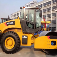 Compacteur de sol neuf de 18 tonnes et 118 kW, rouleau vibratoire à tambour unique XS183J pour les chantiers de construction industriels