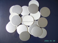 5000 PCS/LOT feuille d'aluminium pour Machine à sceller par induction/doublures en feuille d'aluminium pour bouchon de bouteille
