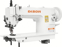 Machine à coudre à point droit robuste à alimentation supérieure et inférieure haute vitesse DS-0303