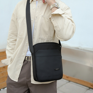 Factory Custom Material Pattern Fashion <strong>Shoulder</strong> <strong>Strap</strong> Crossbody Geometric Design Men's Waterproof Custom <strong>Messenger</strong> <strong>Shoulder</strong> Bag - Product Image 5