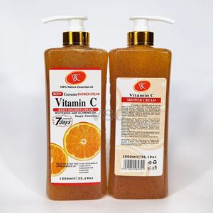 <span class=keywords><strong>Gel</strong></span> douche exfoliant à la carotte et à la papaye VC - Mousse riche et longue durée, parfum rafraîchissant - 1000 ml - Product Image 5