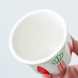 Tazze in ceramica <span class=keywords><strong>tulipano</strong></span> 180ml/250ml ecologica per caffè/caffè/Cappuccino tazze preferite - Product Image 6