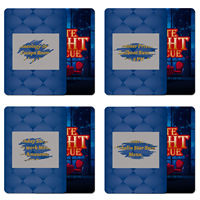 Jeu de société de planification d'événements romantiques haut de gamme, motif diamant bleu royal de luxe, 46 cartes à gratter pour une soirée romantique