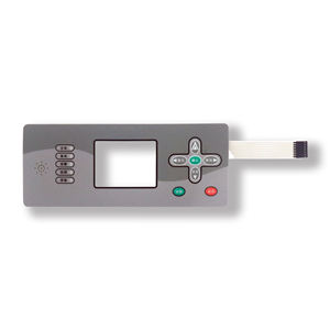 Clavier à membrane pour équipement industriel électronique - Panneau de commande PC personnalisé, traces conductrices en pâte d'argent sérigraphiées - Product Image 2
