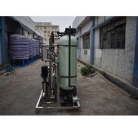 1500lph filtre à charbon filtre adoucisseur d'eau fonctionnement automatique ro machine de traitement de l'eau pour l'eau potable