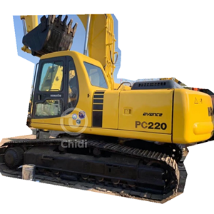Komatsu รถขุดมือสอง PC220-6รถตักดินระบบไฮดรอลิกสินค้า PC230-7 PC210-8สภาพดี - Product Image 1