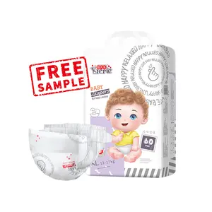 High Quality Free Samples Baby Diaper Wholesale Disposable Soft For Baby Nappy