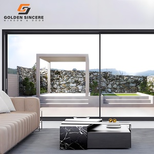 GS ประตูบานเลื่อนอลูมิเนียมกรอบแคบสำหรับบ้านที่ทันสมัย - Product Image 1
