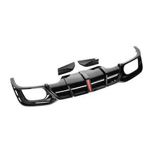 Diffusore Posteriore Stile A in ABS con Luce LED per <span class=keywords><strong>Audi</strong></span> A5 B9.5 <span class=keywords><strong>S</strong></span> <span class=keywords><strong>Line</strong></span> <span class=keywords><strong>2021</strong></span>+ Diffusore A5 B9.5 - Product Image 5
