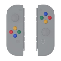 Kit de Repuesto de Joystick Rojo, Azul, Amarillo, Verde, Arcoíris y Botones ABXY para el Control de Nintendo Switch OLED