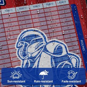 Kit Tabellone Draft Fantasy Football <span class=keywords><strong>Stagione</strong></span> 2026-2027 - Stampa a Gravure su Carta Patinata - Product Image 5