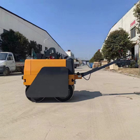 Mini-compacteur vibrant manuel 300kg-800kg avec pompe hydraulique et moteur, vibration 70Hz