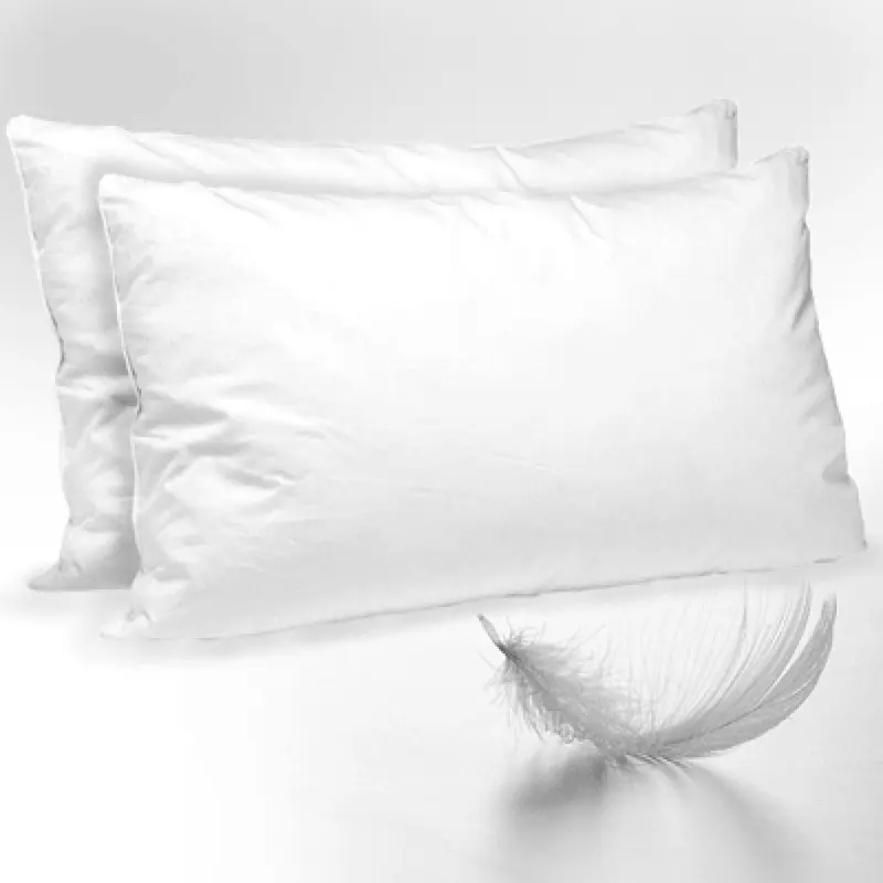 Luxury 100% Cotton Cover Duck Feather Down Pillow Hotel Collection Bed Pillows for Sleeping