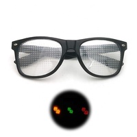 Lunettes de diffraction 3D en plastique marque WE-DO, effet d'explosion sonore, pour la fête des pères, Noël, la danse - Vente chaude