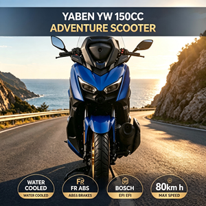 <span class=keywords><strong>Nueva</strong></span> Motocicleta de Aventura YABEN Modelo YW 150CC, Refrigerada por Agua, Frenos ABS Delanteros y Traseros, ECU BOSCH, Inyección Electrónica, Uso Todoterreno, Zhejiang - Product Image 2