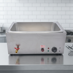 Baño María Eléctrico de Acero Inoxidable para Mostrador, Calentador de Alimentos de 30 a 85 Grados, Baño de Agua Caliente Comercial para Catering y Restaurantes - Product Image 5