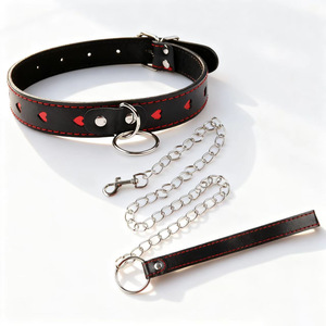 ชุดปลอกคอพร้อมสายรัดสำหรับผู้ใหญ่ แนว SM ของเล่นทางเพศ อุปกรณ์เสริมสำหรับผู้หญิง ขายส่งและดรอปชิปปิ้ง - Product Image 1