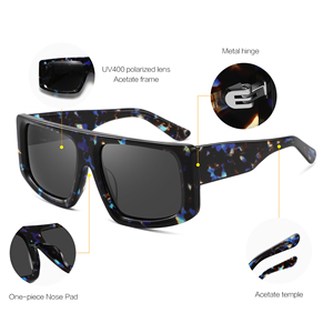 Gafas <span class=keywords><strong>de</strong></span> Sol con Armazón <span class=keywords><strong>de</strong></span> Acetato Nuevas <span class=keywords><strong>de</strong></span> 2023 <span class=keywords><strong>para</strong></span> <span class=keywords><strong>Hombre</strong></span> y Mujer, Gafas <span class=keywords><strong>de</strong></span> Sol Polarizadas con <span class=keywords><strong>Lentes</strong></span> <span class=keywords><strong>Modernas</strong></span> - Product Image 2