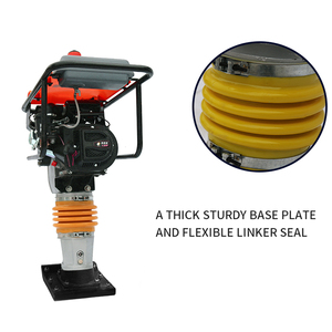 Throttle Control Jumping Jack Tamper Vibratory Compactor Handheld Vibrating <strong>Tamping</strong> <strong>Rammer</strong> - Product Image 4
