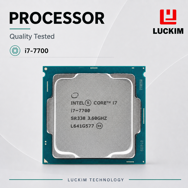I7-7700 4-Core 8-Thread Desktop CPU Processor 3.6-4.2GHz 8MB Cache LGA1151 65W
