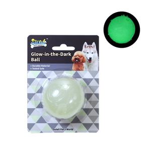 Innovative Pet Products TPR <strong>Glow</strong> <strong>in</strong> <strong>the</strong> <strong>Dark</strong> <strong>Dog</strong> Trerat <strong>Ball</strong> - Product Image 2