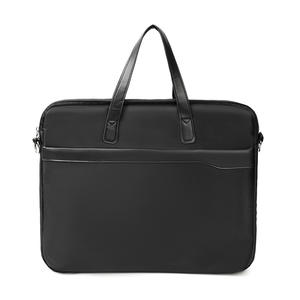 Sacoche unisexe en nylon noire grande capacité pour ordinateur portable, idéale pour les réunions - Collection Printemps 2025 - Product Image 3