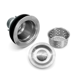 مصفاة حوض مطبخ عالية الجودة من الفولاذ المقاوم للصدأ، مصفاة عامة مقاس 4.45 بوصة لحوض المطبخ - Product Image 4