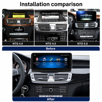 Stéréo 10,25/12,3 pouces pour Mercedes CLS W218 X218 C218 NTG5.0 2016-2017 Android14 8+128GB CarPlay Auto Navigation 4G LTE Tactile