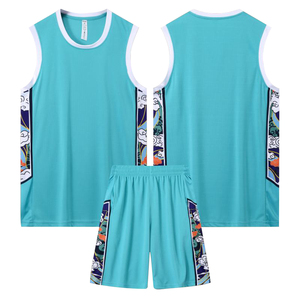 2026 Neues Design Einfarbig Gefärbtes Basketball-Trikot Weiß und Schwarz Basketball-Uniform-Set - Product Image 1