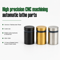 Custom Screw 201 Stainless Steel Advertising Nail Cylindrical Sign Standoff Display Fastener Decorative Cap