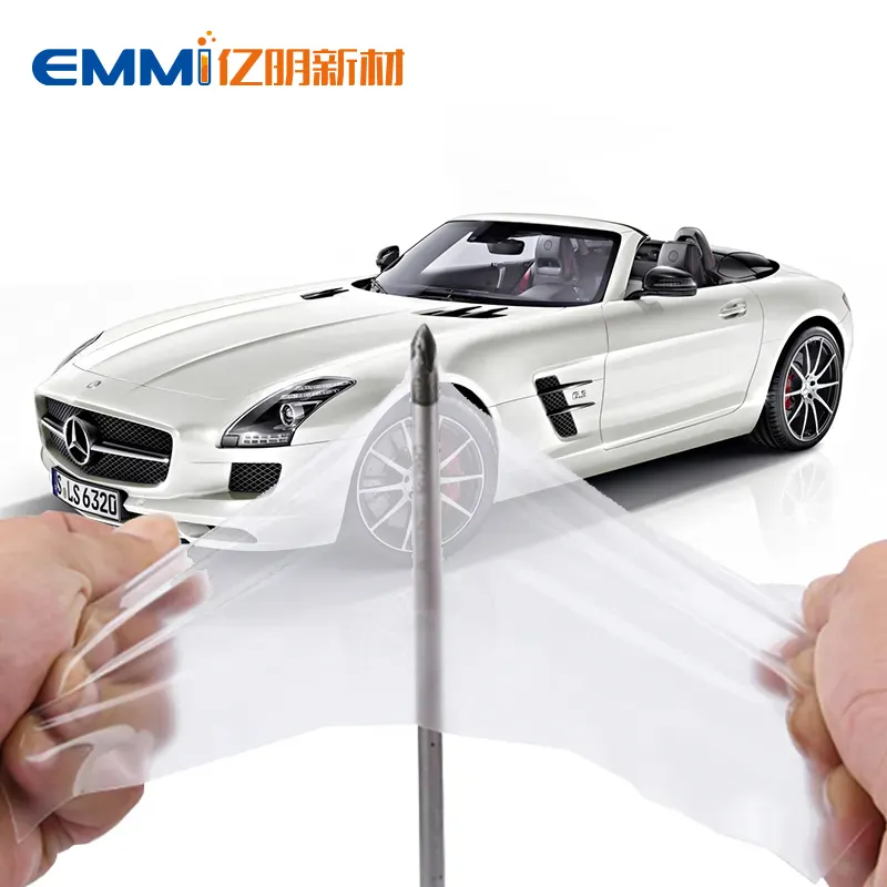 6.5mil Car Self-healing Paint Protection Film Brilhante Transparente PPF Auto Revestimento TPU Film anti amarelecimento