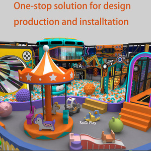 Aire de jeux intérieure commerciale pour enfants, écologique et douce, pour la vente en gros - Product Image 2