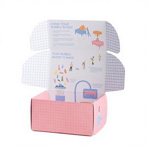 Cajas <span class=keywords><strong>de</strong></span> Envío Personalizadas a Color, Cajas <span class=keywords><strong>de</strong></span> Regalo Impresas por Ambos Lados, Cajas <span class=keywords><strong>de</strong></span> Embalaje con Logotipo Personalizable para Ropa - Product Image 2