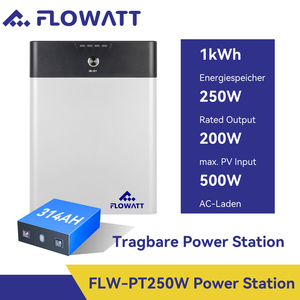 Портативная аккумуляторная батарея Flowatt 1 кВтч, портативная электростанция 220 В, система резервного питания, солнечная батарея с аккумулятором Lifepo4 314Ah - Product Image 3