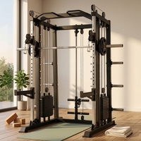 Machine de musculation multifonctionnelle Zoshine pour la maison et le studio, équipement de fitness avec poulie réglable