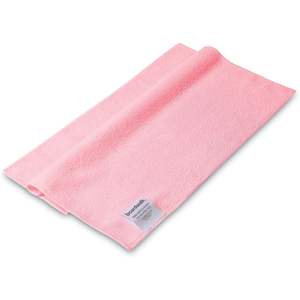 Chiffons de nettoyage en microfibre rose 16x16 Boardwalk, serviettes de detailing automobile à séchage rapide, lot de 24 en polyamide - Product Image 1
