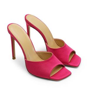 Produttore personalizzato OEM/ODM sandali estivi tacco per le donne Open Toe Slide Slip-On moda scarpe resistenti altezza Incre - Product Image 4