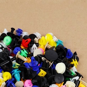 500 pièces voiture mixte emballage boucle intérieur porte panneau coffre étanchéité bande Clips pousser retenue broche Auto <span class=keywords><strong>pare</strong></span>-chocs attaches - Product Image 4