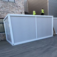 Maisons conteneurs modulaires préfabriquées modernes et respirantes, démontables et portables, de 10, 20 et 40 pieds, en kit plat, pour usage résidentiel (chambre à coucher) Vista
