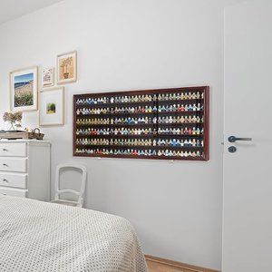 Vitrine <span class=keywords><strong>murale</strong></span> anti-poussière pour figurines miniatures, également compatible avec les modèles Hot Wheels à l'échelle 1:64 - Product Image 2