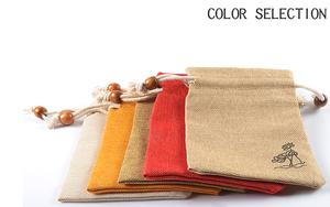 Bán buôn giá rẻ tùy chỉnh in đồ trang sức bông dây rút <span class=keywords><strong>Pouch</strong></span> với logo - Product Image 5