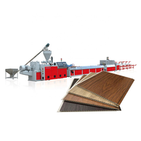 Machine pour fabrication de panneaux de plafond en PVC, 100 pièces, panneaux 3d, Extrusion, ligne de fabrication